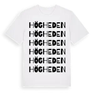 Högheden ordlek t-shirt – ekologisk bomull t-shirt från Pinshirt