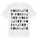Holmajärvi ordlek t-shirt