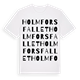 Holmforsfallet ordlek t-shirt