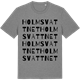 Mid Heather Gray t-shirt med Holmsvattnet ordlek t-shirt
