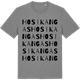 Mid Heather Gray t-shirt med Hosikangas ordlek t-shirt