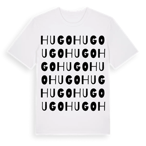 Hugo ordlek t-shirt – ekologisk bomull t-shirt från Pinshirt