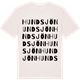 Vintage White t-shirt med Hundsjön ordlek t-shirt