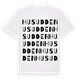Husudden ordlek t-shirt