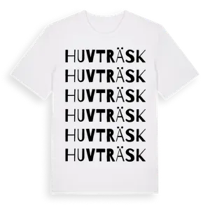 Huvträsk ordlek t-shirt – ekologisk bomull t-shirt från Pinshirt