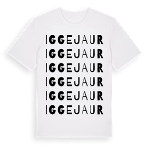Iggejaur ordlek t-shirt – ekologisk bomull t-shirt från Pinshirt
