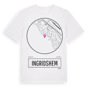 Ingridshem t-shirt – ekologisk bomull t-shirt från Pinshirt