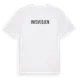 White t-shirt med Inisvedjen i Sverige t-shirt