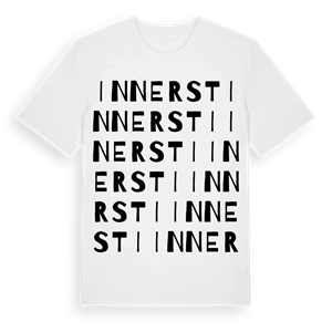 Innersti ordlek t-shirt – ekologisk bomull t-shirt från Pinshirt