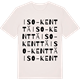 Vintage White t-shirt med Iso-Kenttä ordlek t-shirt