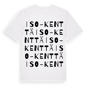 Iso-Kenttä ordlek t-shirt – ekologisk bomull t-shirt från Pinshirt