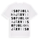 Iso Puolamajärvi ordlek t-shirt