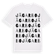 Jägarbo ordlek t-shirt
