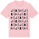 Pink Cotton t-shirt med Järämä ordlek t-shirt