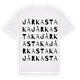 Jårkastaka ordlek t-shirt