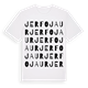 Jerfojaur ordlek t-shirt
