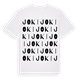 Joki ordlek t-shirt