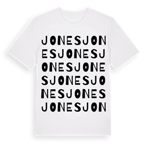 Jones ordlek t-shirt – ekologisk bomull t-shirt från Pinshirt