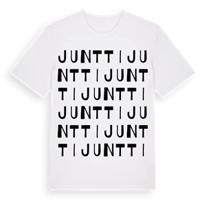 Juntti ordlek t-shirt – ekologisk bomull t-shirt från Pinshirt