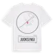 White t-shirt med Juoksengi t-shirt