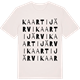 Vintage White t-shirt med Kaartijärvi ordlek t-shirt