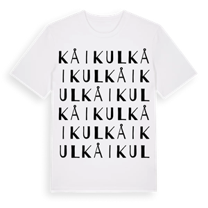 Kåikul ordlek t-shirt – ekologisk bomull t-shirt från Pinshirt