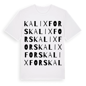 Kalixfors ordlek t-shirt – ekologisk bomull t-shirt från Pinshirt