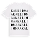 Kalliomaa ordlek t-shirt