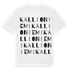Kallioniemi ordlek t-shirt