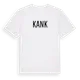 White t-shirt med Kank i Sverige t-shirt