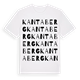 Kantaberg ordlek t-shirt