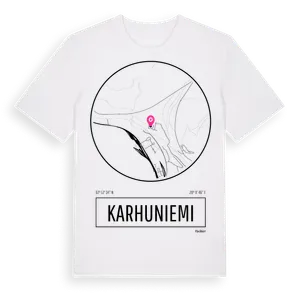 Karhuniemi t-shirt – ekologisk bomull t-shirt från Pinshirt