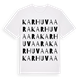 Karhuvaara ordlek t-shirt