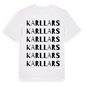 Karl Lars ordlek t-shirt – ekologisk bomull t-shirt från Pinshirt