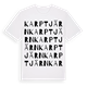 Karptjärn ordlek t-shirt