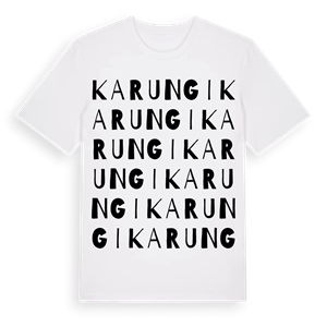 Karungi ordlek t-shirt – ekologisk bomull t-shirt från Pinshirt