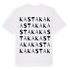 Kastaka ordlek t-shirt – ekologisk bomull t-shirt från Pinshirt