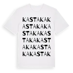 Kastaka ordlek t-shirt – ekologisk bomull t-shirt från Pinshirt