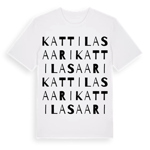Kattilasaari ordlek t-shirt – ekologisk bomull t-shirt från Pinshirt