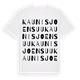 Kaunisjoensuu ordlek t-shirt