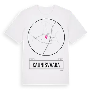 Kaunisvaara t-shirt – ekologisk bomull t-shirt från Pinshirt
