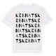 Kebnats ordlek t-shirt