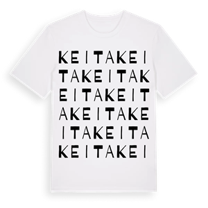 Keita ordlek t-shirt – ekologisk bomull t-shirt från Pinshirt