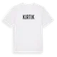 White t-shirt med Kirtik i Sverige t-shirt