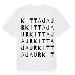 Kittajaur ordlek t-shirt – ekologisk bomull t-shirt från Pinshirt