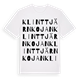 Klinttjärnkojan ordlek t-shirt