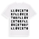 Klövertorp ordlek t-shirt