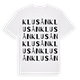 Klusån ordlek t-shirt
