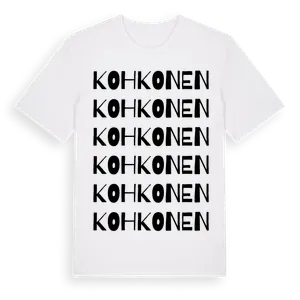 Kohkonen ordlek t-shirt – ekologisk bomull t-shirt från Pinshirt