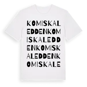 Komiska Ledden ordlek t-shirt – ekologisk bomull t-shirt från Pinshirt